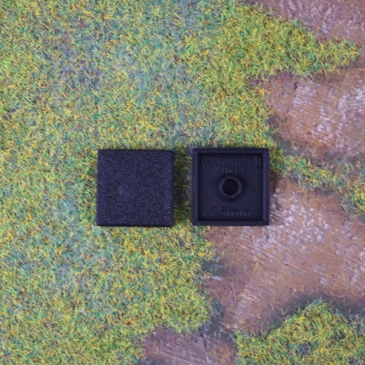 25mm - Square Bases (20 units)