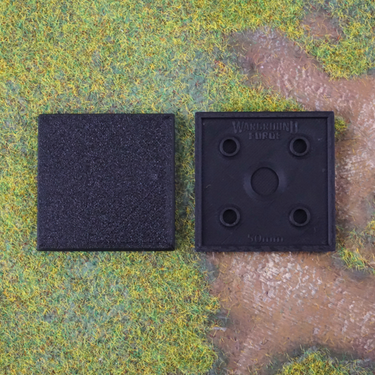 50mm - Square bases (4 units)
