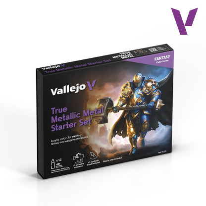 True Metallic Metal Starter Set - Set de 12 pinturas Metálicas