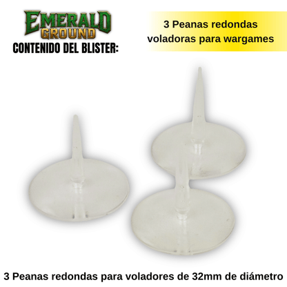Peana para voladores de 32mm