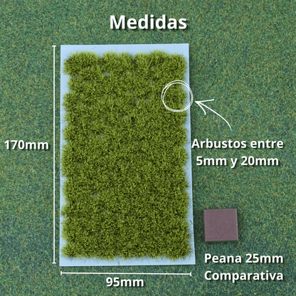 Large Decorative Shrubs [Green]
