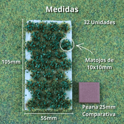 Ornamental Shrubs [Green leaf]