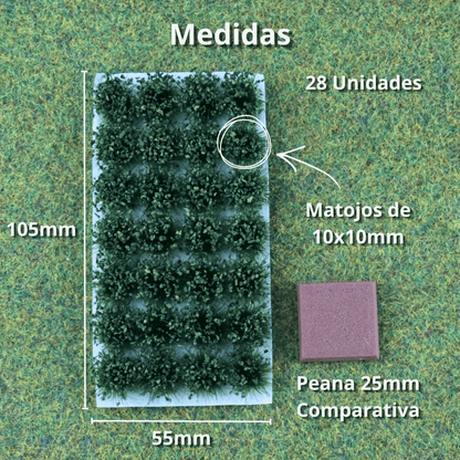 Decorative shrubs [Dark green]