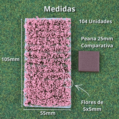 Decorative flowers [Pink]