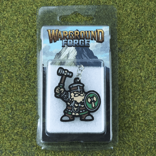 Dwarven Defender Keychain