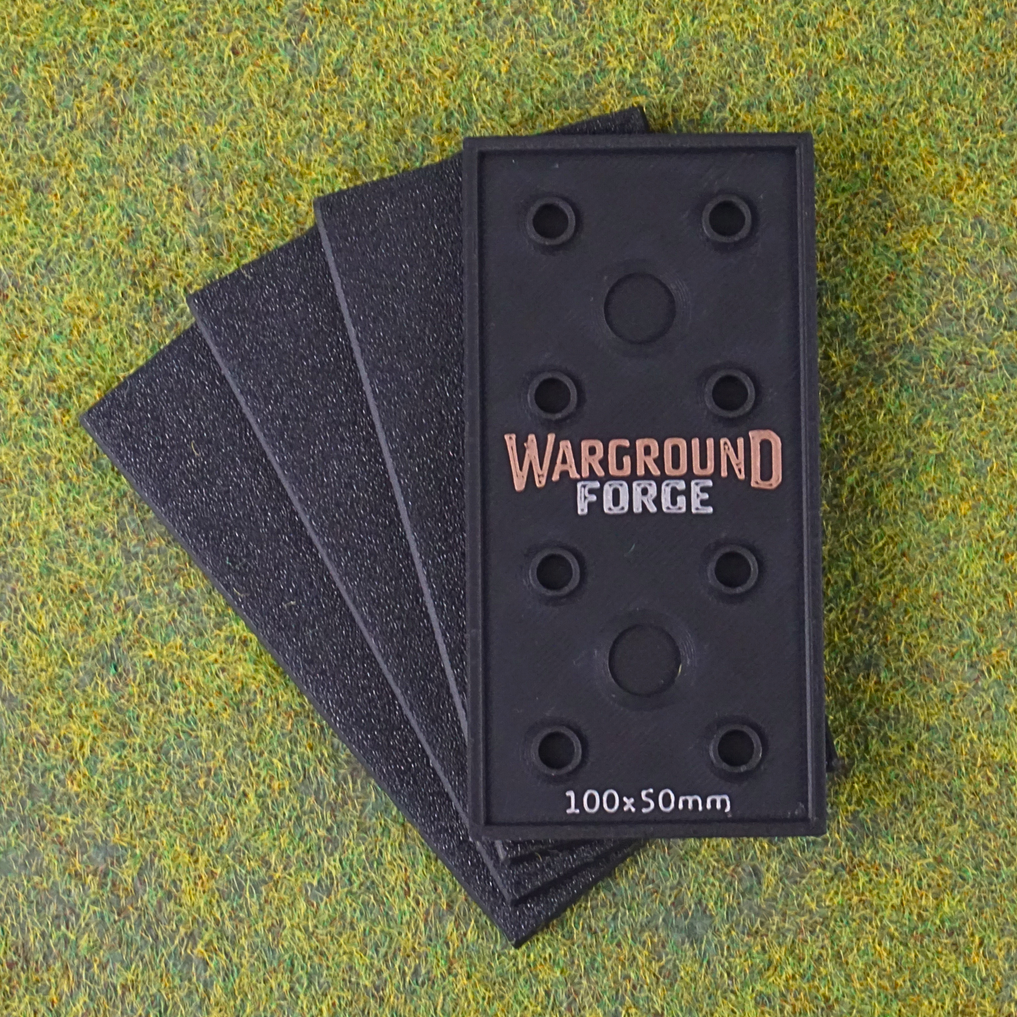 100x50mm - Square bases (4 units)