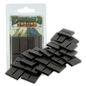 Peanas cuadradas de 30x30mm con ranura