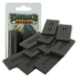 Peanas cuadradas de 60x30mm con ranura