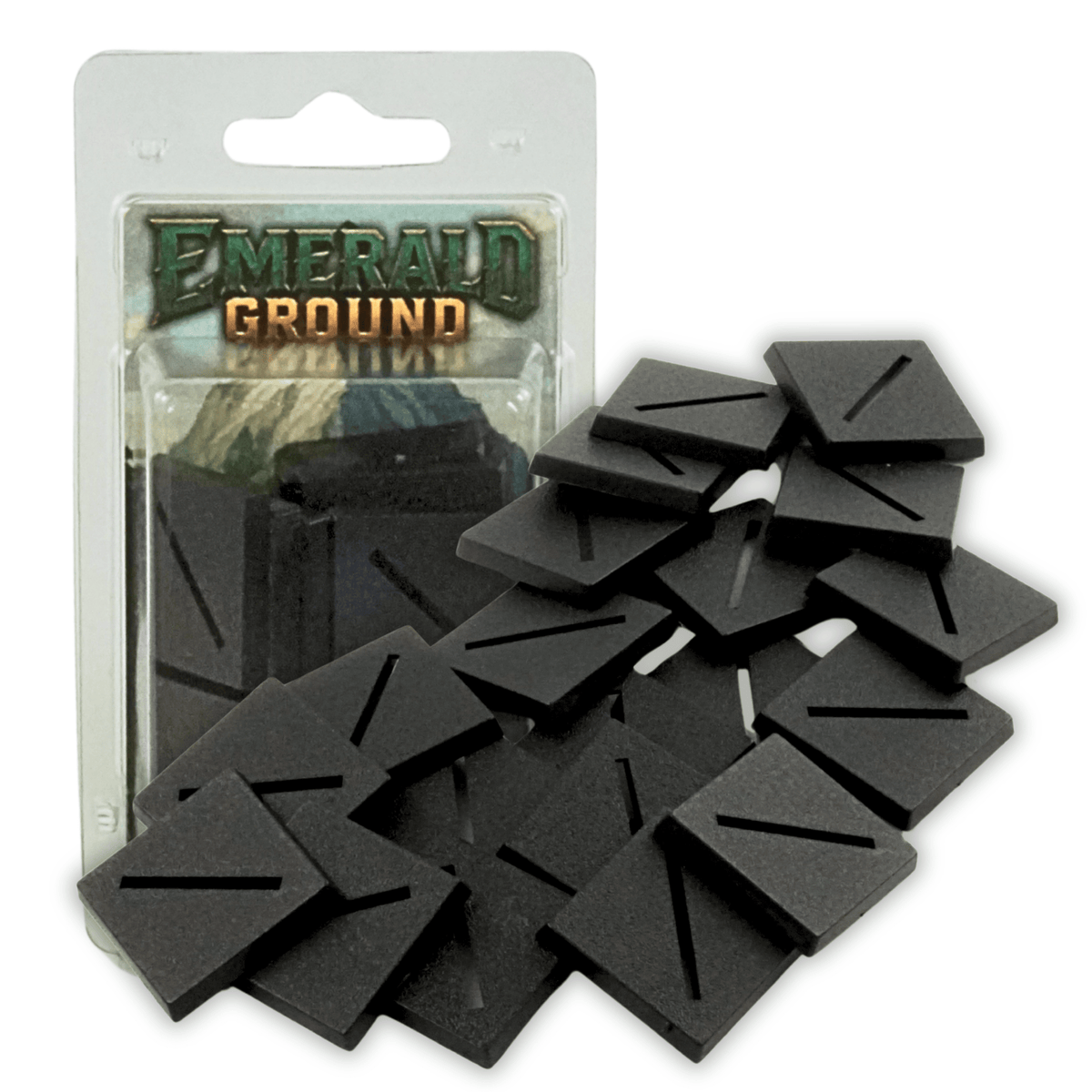 Peanas cuadradas de 30x30mm con ranura diagonal