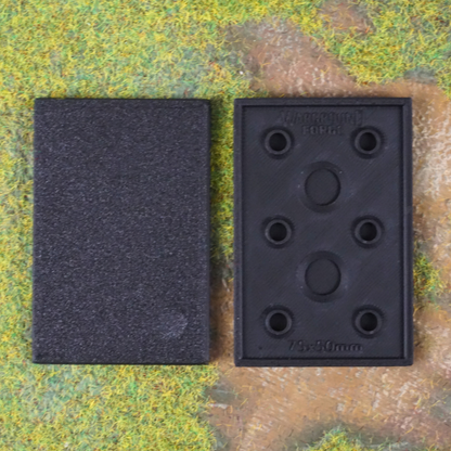 75x50mm - Square bases (4 units)