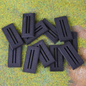 50x25mm - Slotted Square Bases (10 units)